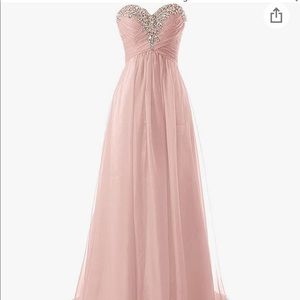 PURPLE prom dress from Amazon. same style as the pink but in purple